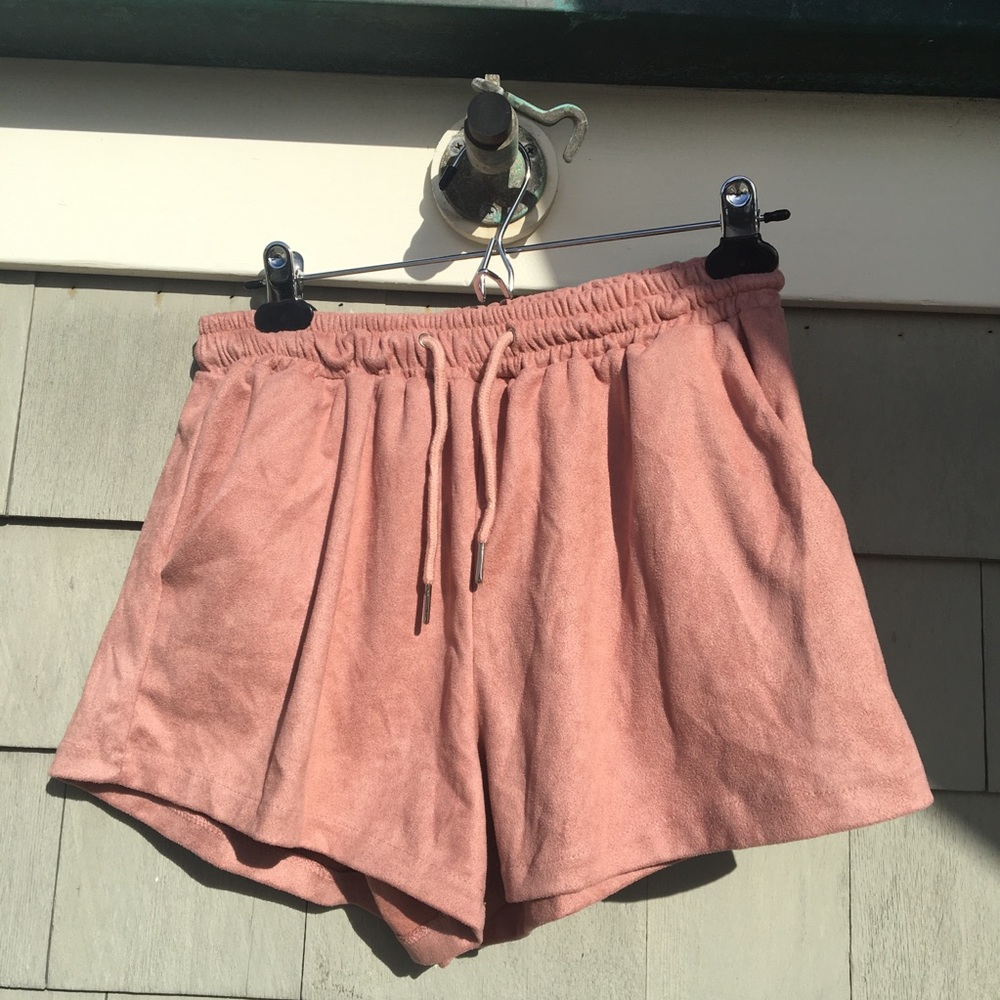 Velvet shorts